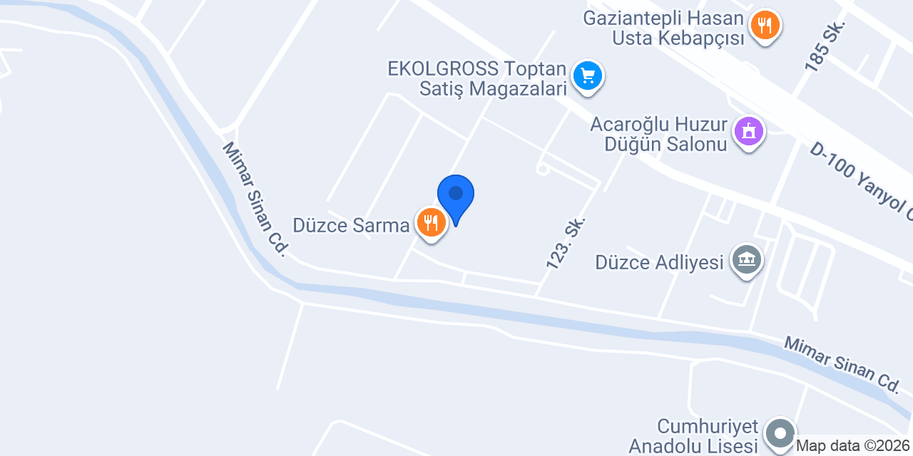 HM TASARIM EVİ konumu