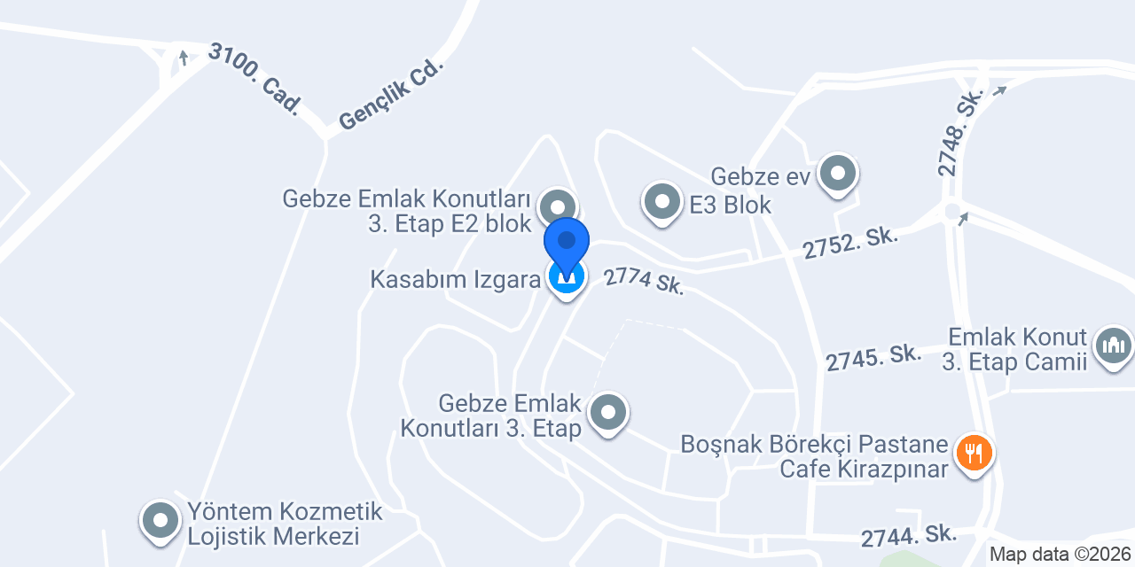 Kirazpınar Packet Burger konumu