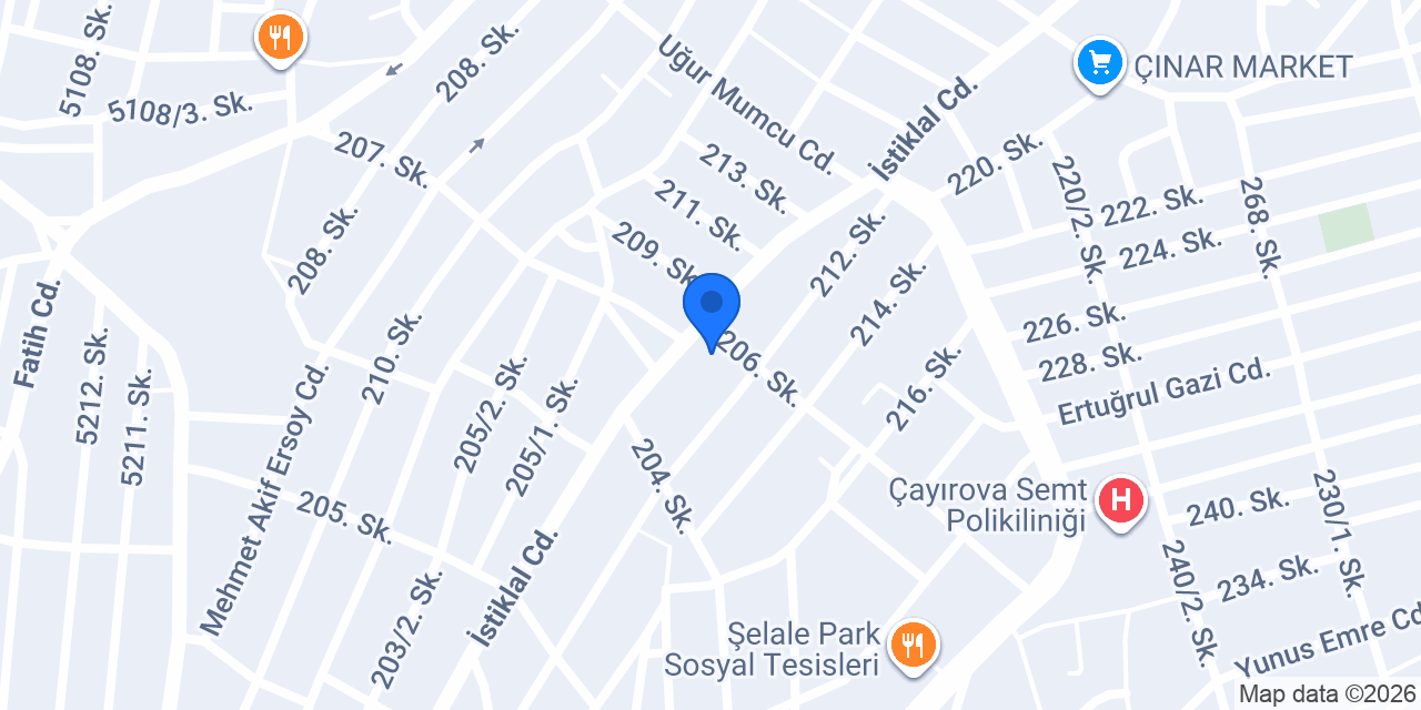 AFMYAPI konumu