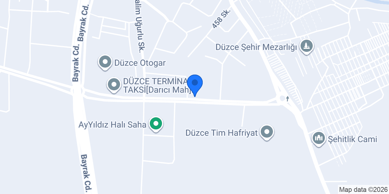 Düzce Eyüpoğlu Yapı İnşaat, Mimarlık ve Mühendislik konumu