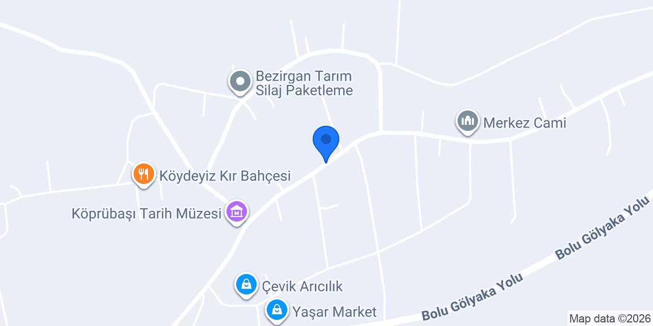 Köprübaşı Sağlık Ocağı konumu
