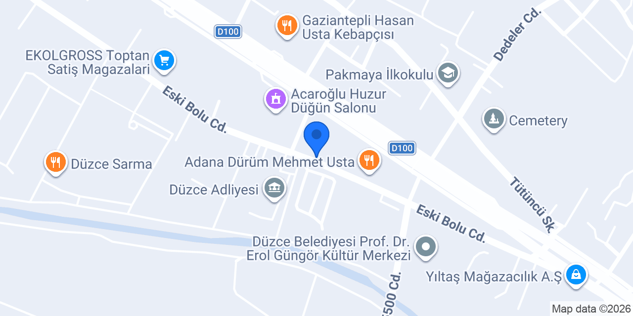 Avukat Yeşim ACAR konumu