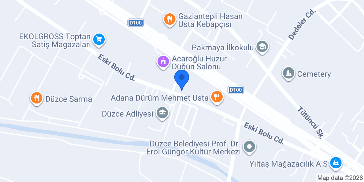Avukat Taner Çakır konumu