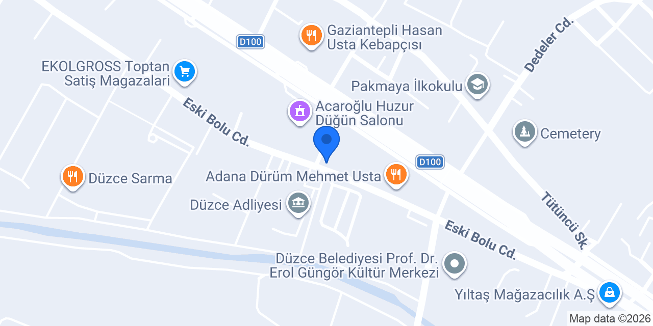 Mopa Mutfak konumu