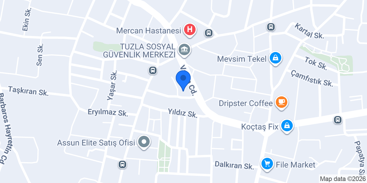 Melek Koç Akademi konumu