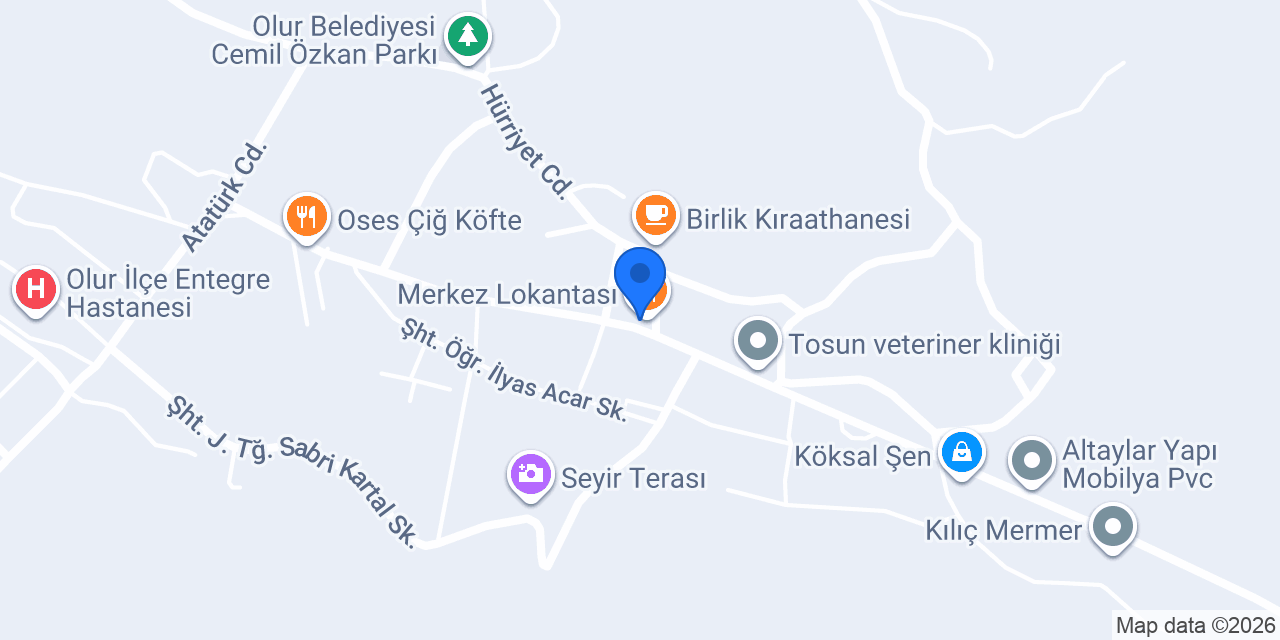 Merkez Lokantası konumu