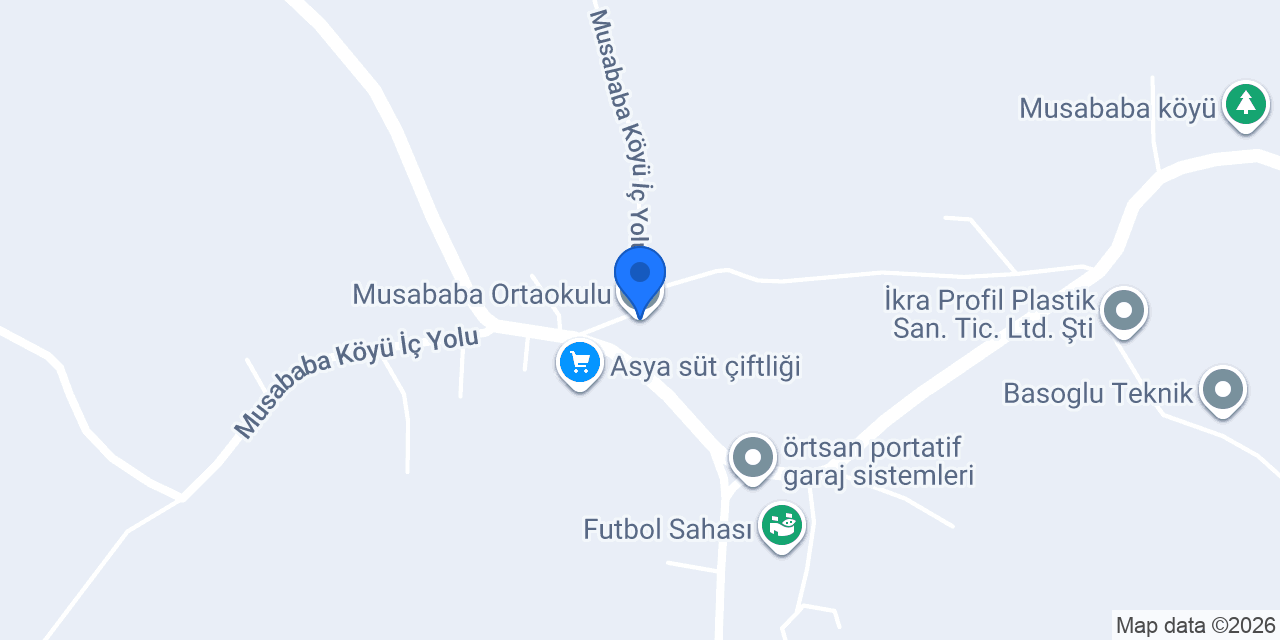Musababa Ortaokulu konumu