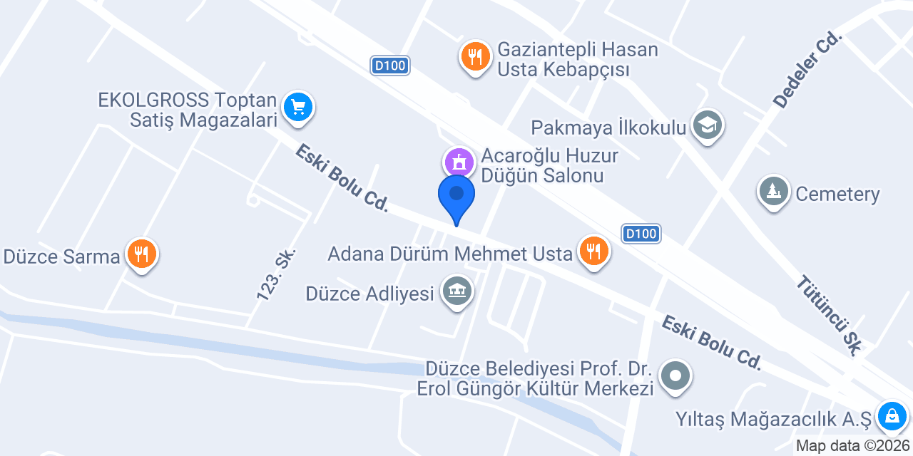 Adliye taksi düzce konumu