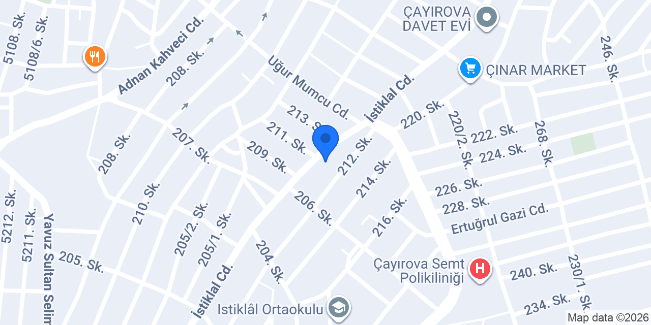 Çağ Sigorta Acenteliği konumu