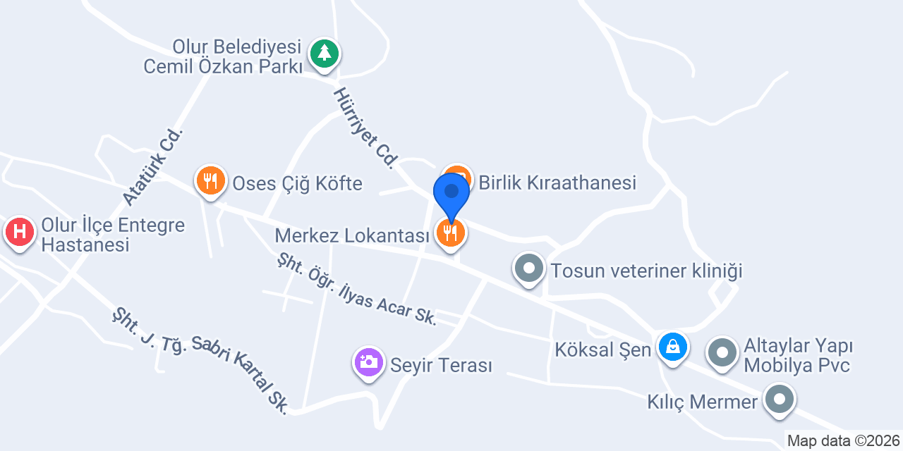 Seç Market konumu