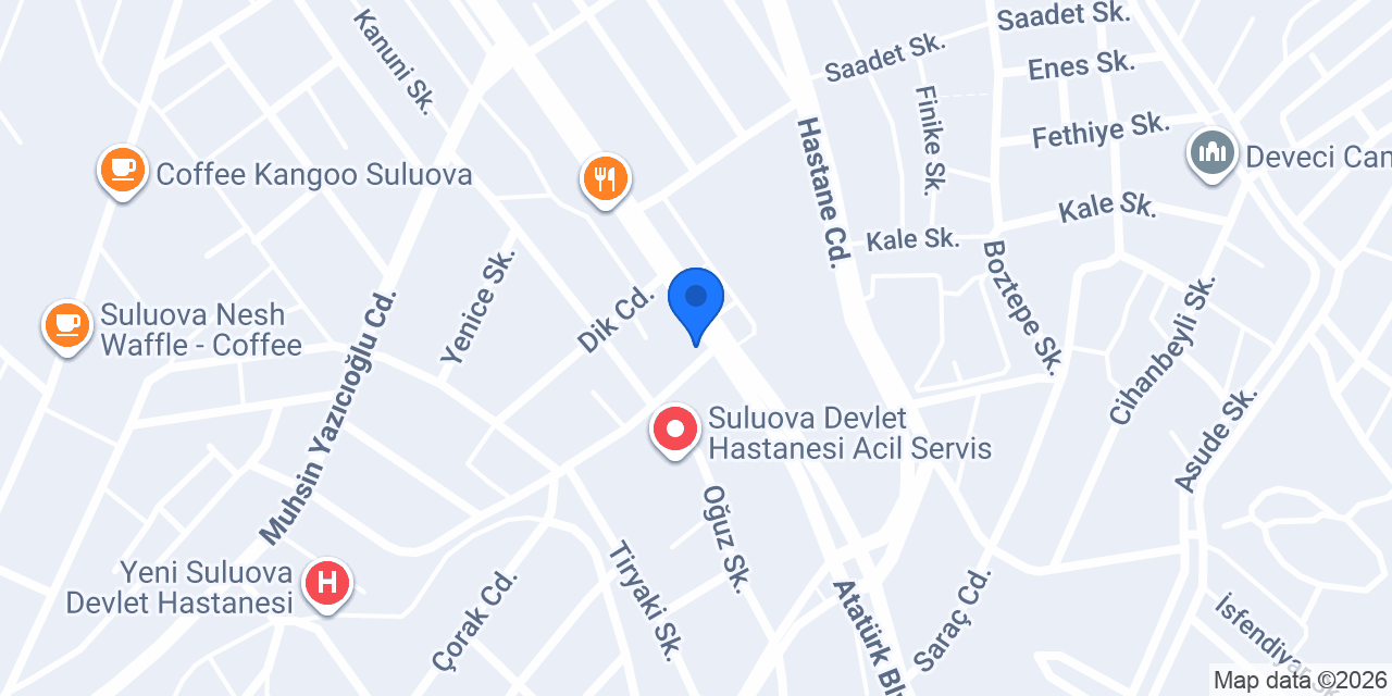 Gülce Börek Cafe konumu