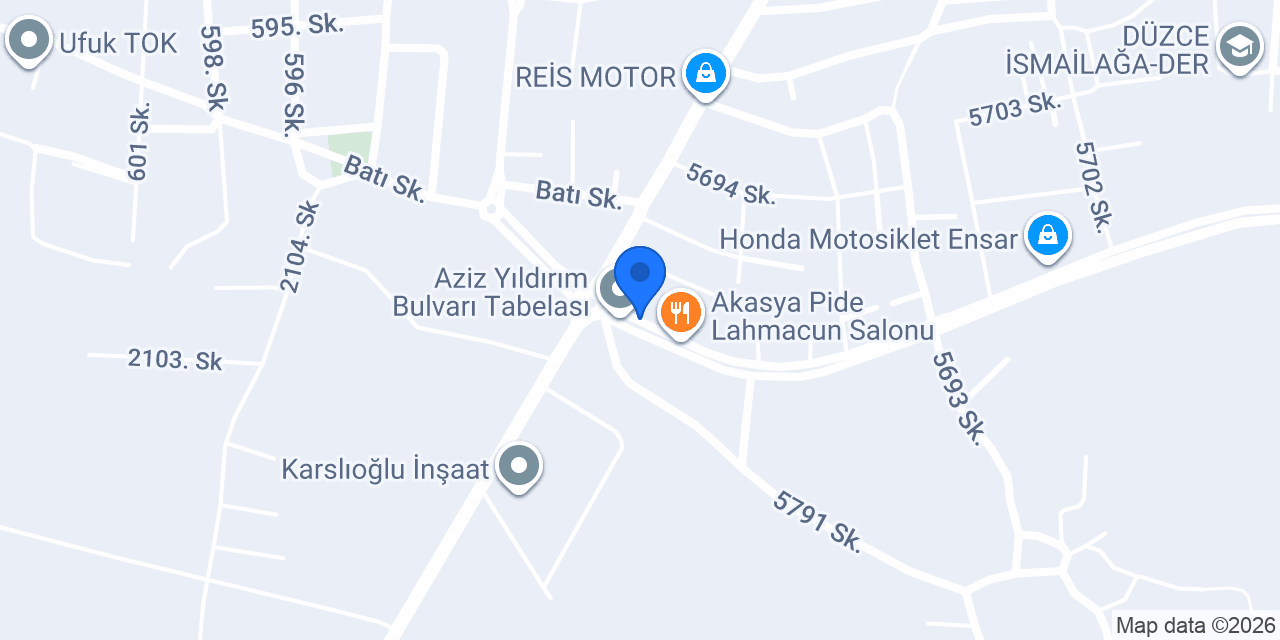 Altun Seramik konumu