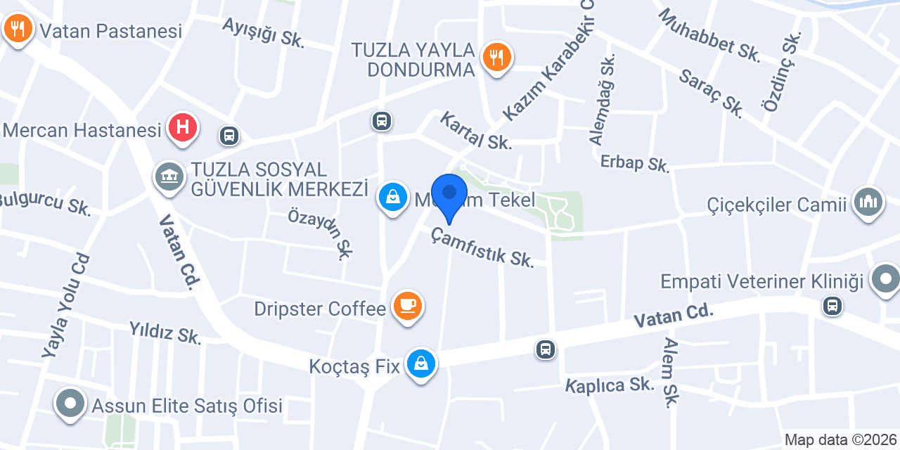 Della Halı Yıkama Fabrikası konumu