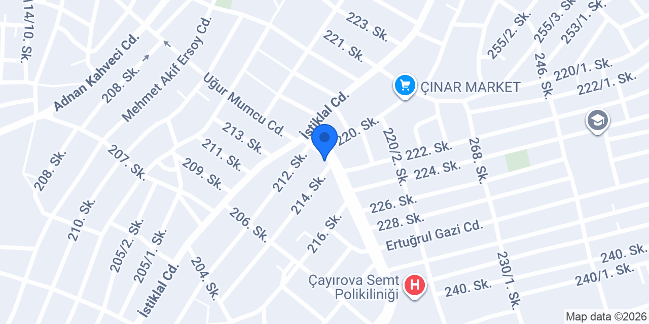 DETAY MİMARİ YAPI konumu