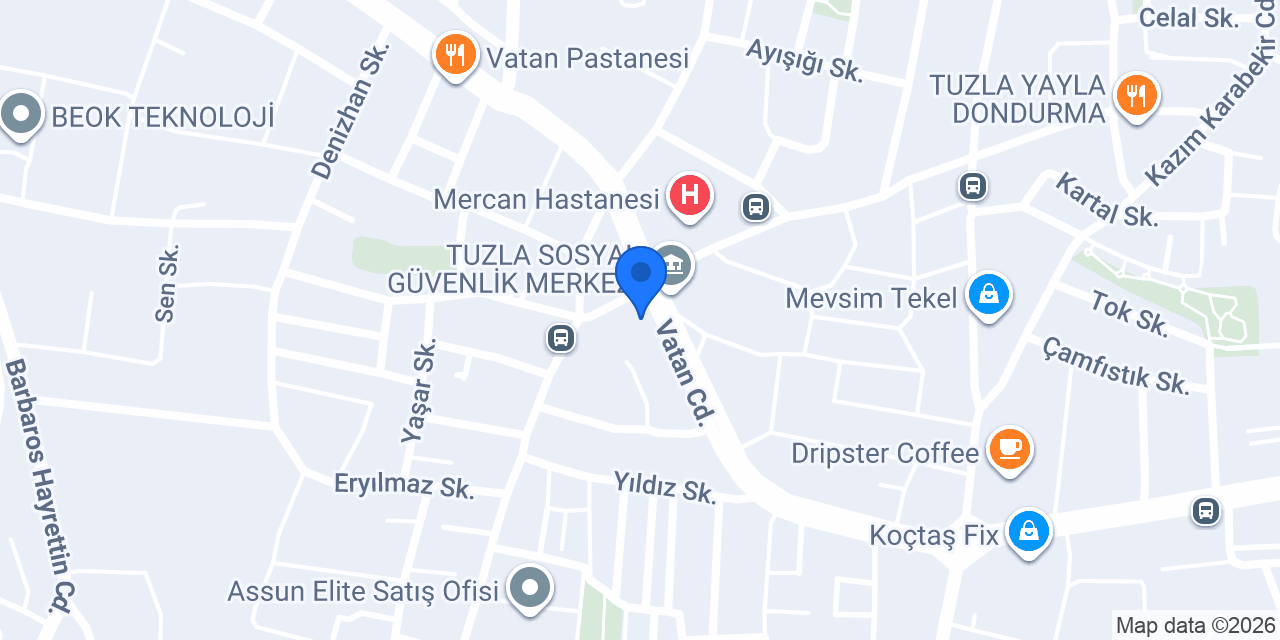 Hanika Cafe & Unlu Mamuller konumu