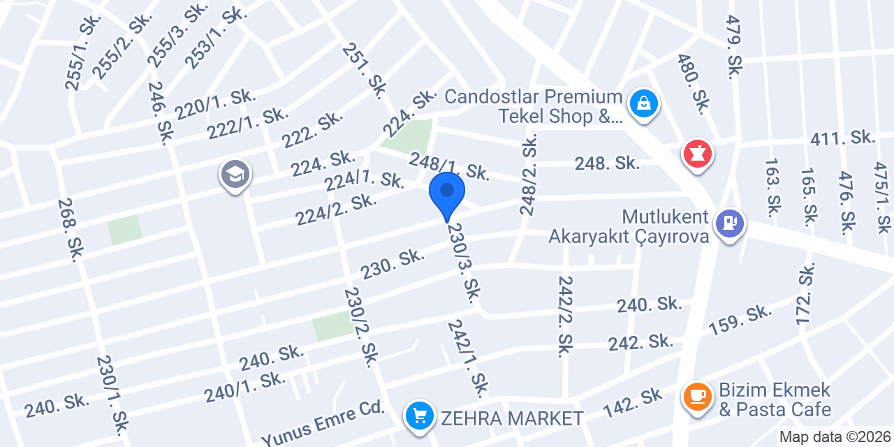 Cankaya Turizm konumu