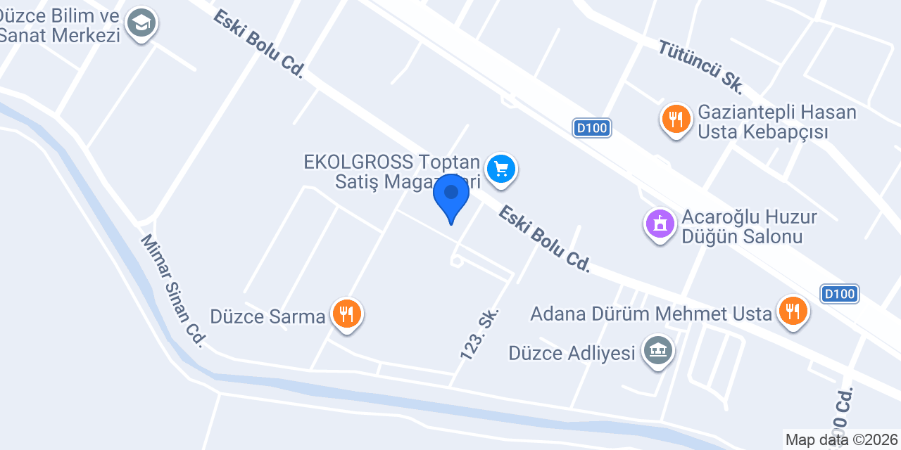 Egehan Otomotiv konumu