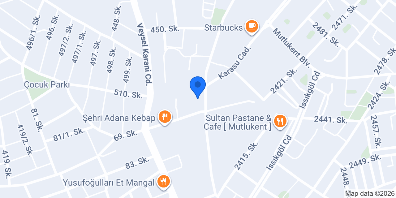 Cajun Corner Kocaeli Gebze konumu