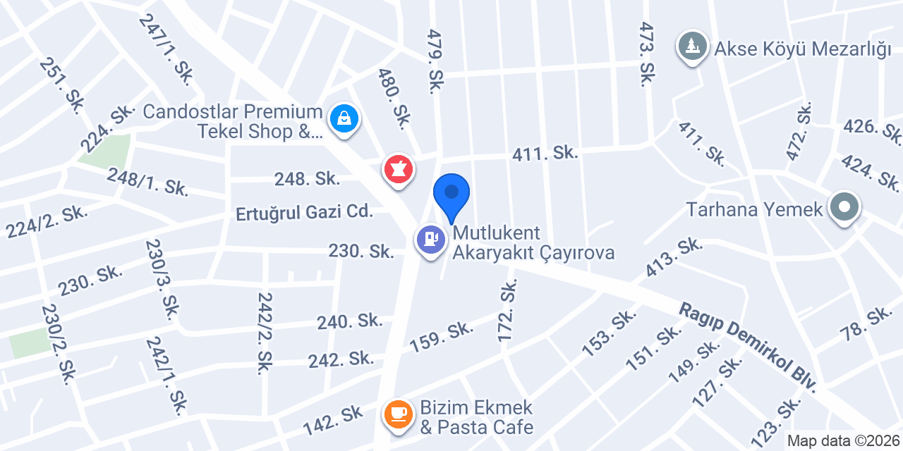 Çınar Izgara konumu