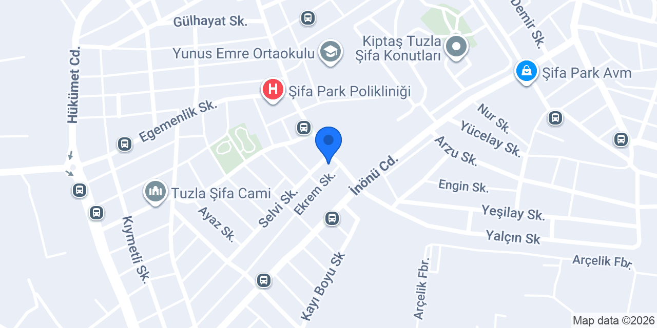 Güven Et Kasap konumu