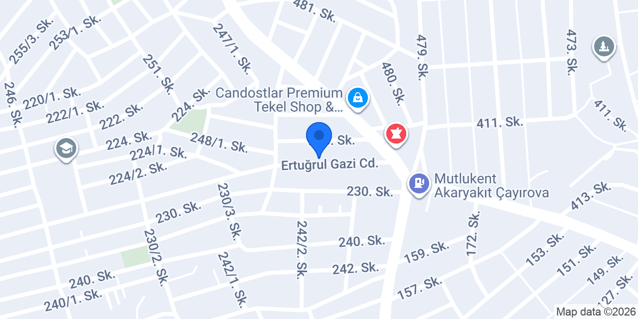 Bayırlı Büfe Tekel & Market konumu