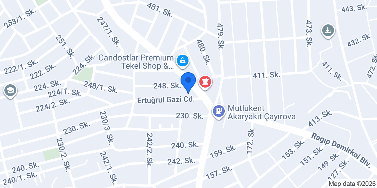 Yıldız Butik Terzi konumu