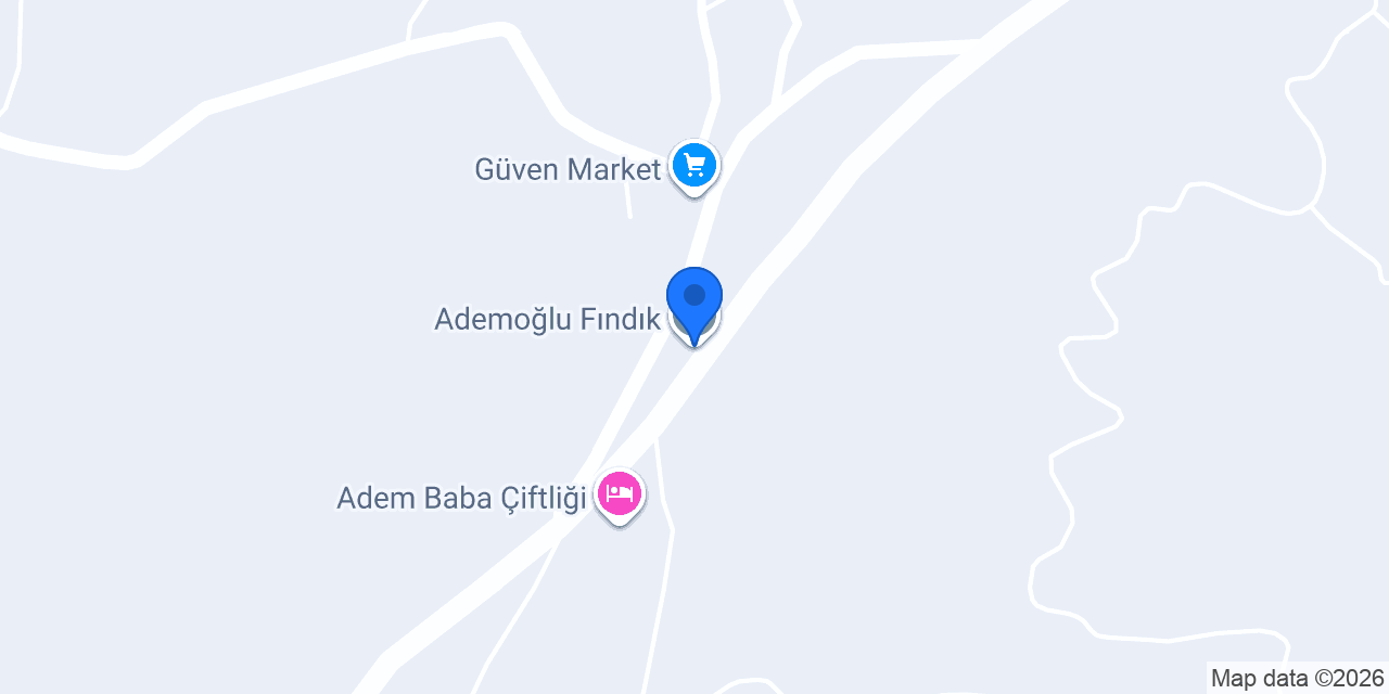 Ademoğlu Fındık konumu