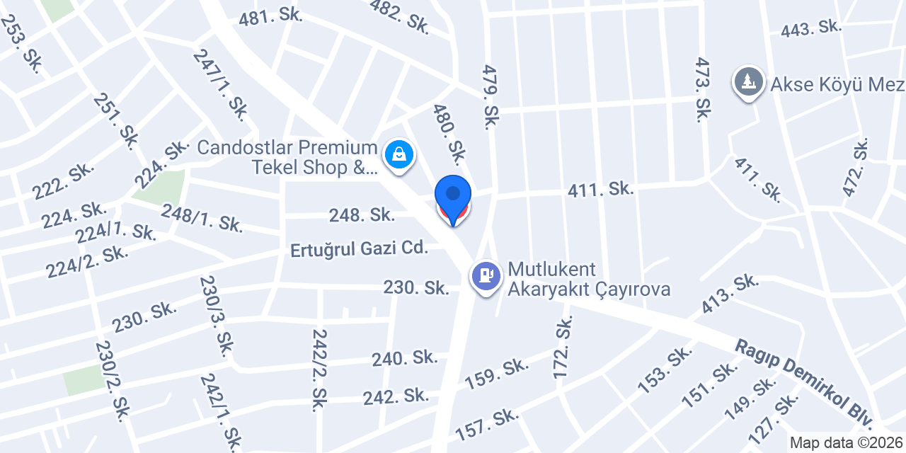 Kübra Eczanesi konumu