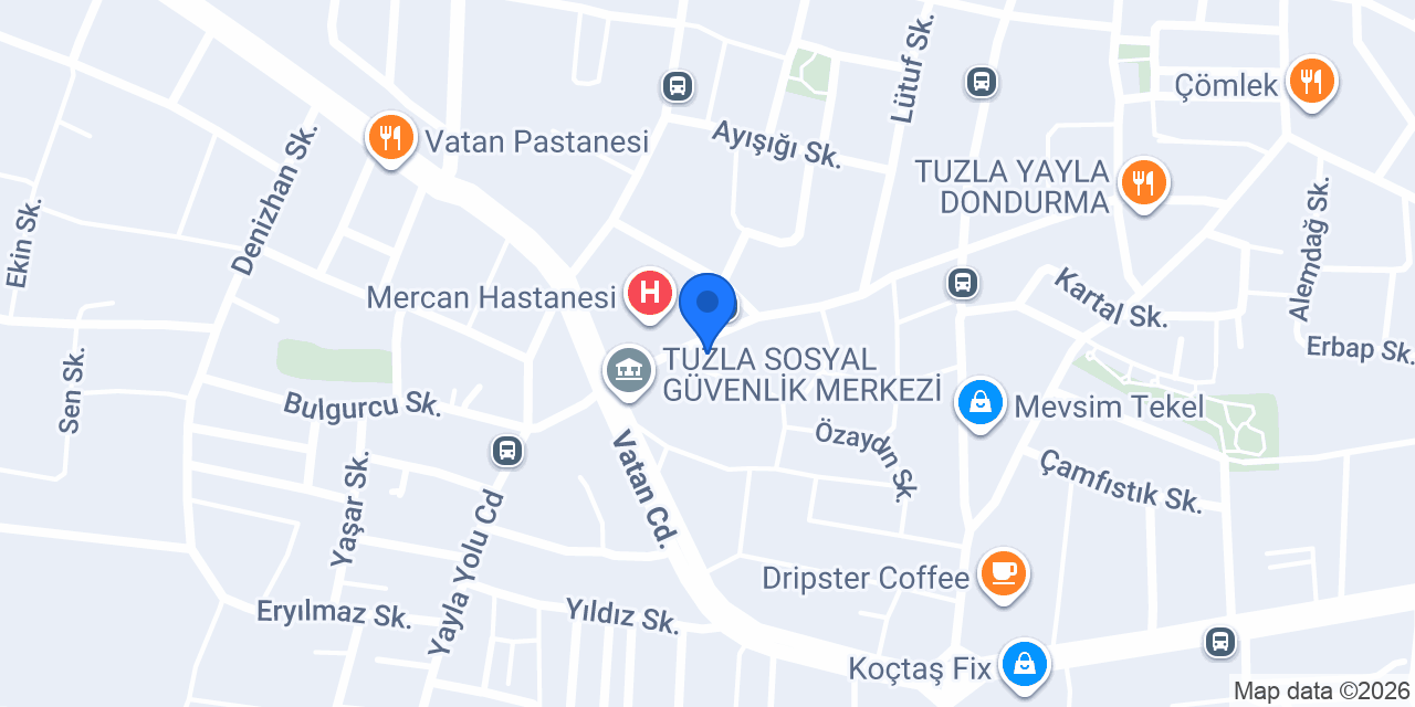 Bilge Eczanesi konumu