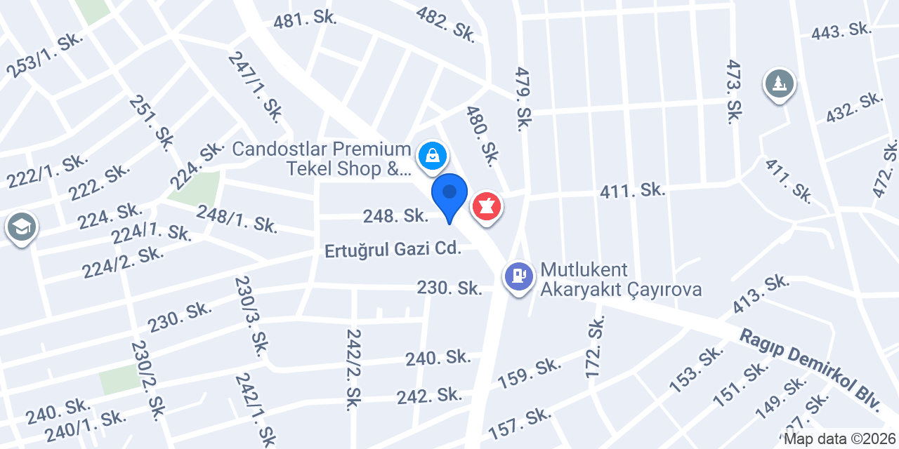 Cafe center konumu