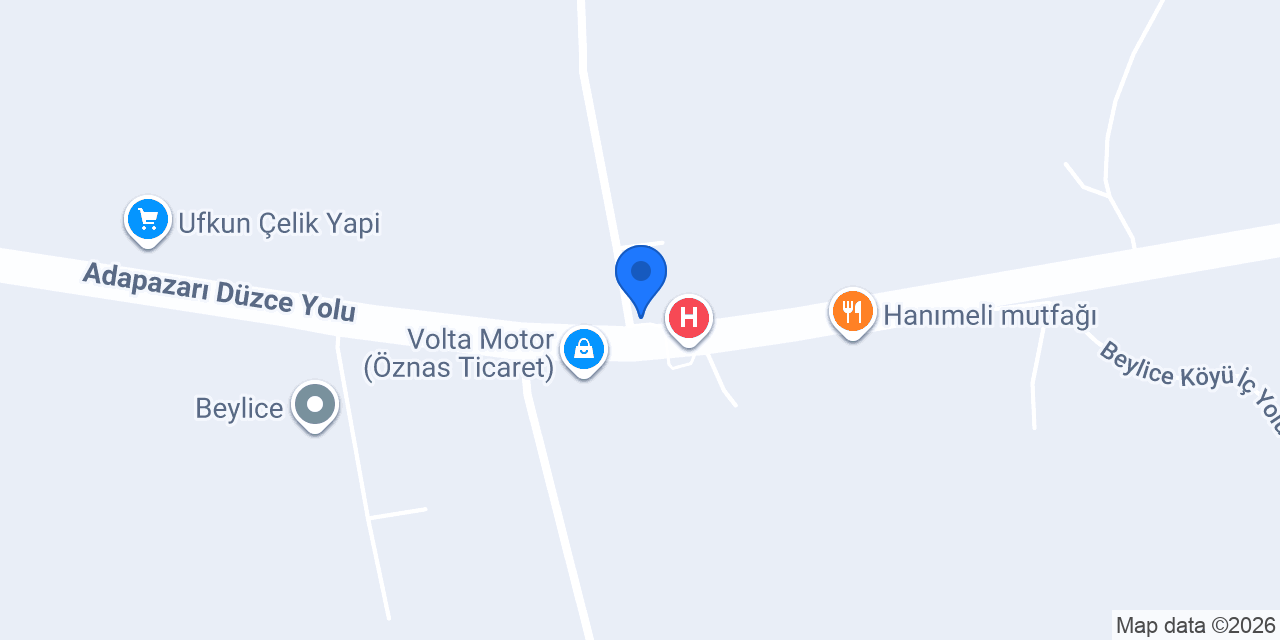 Beylice Ortaokulu konumu