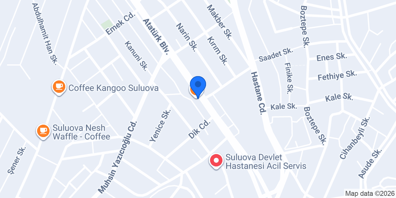 Avlu cafe konumu