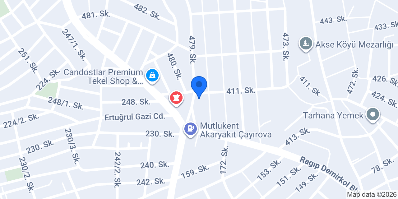 OKAN OTOMOTİV konumu