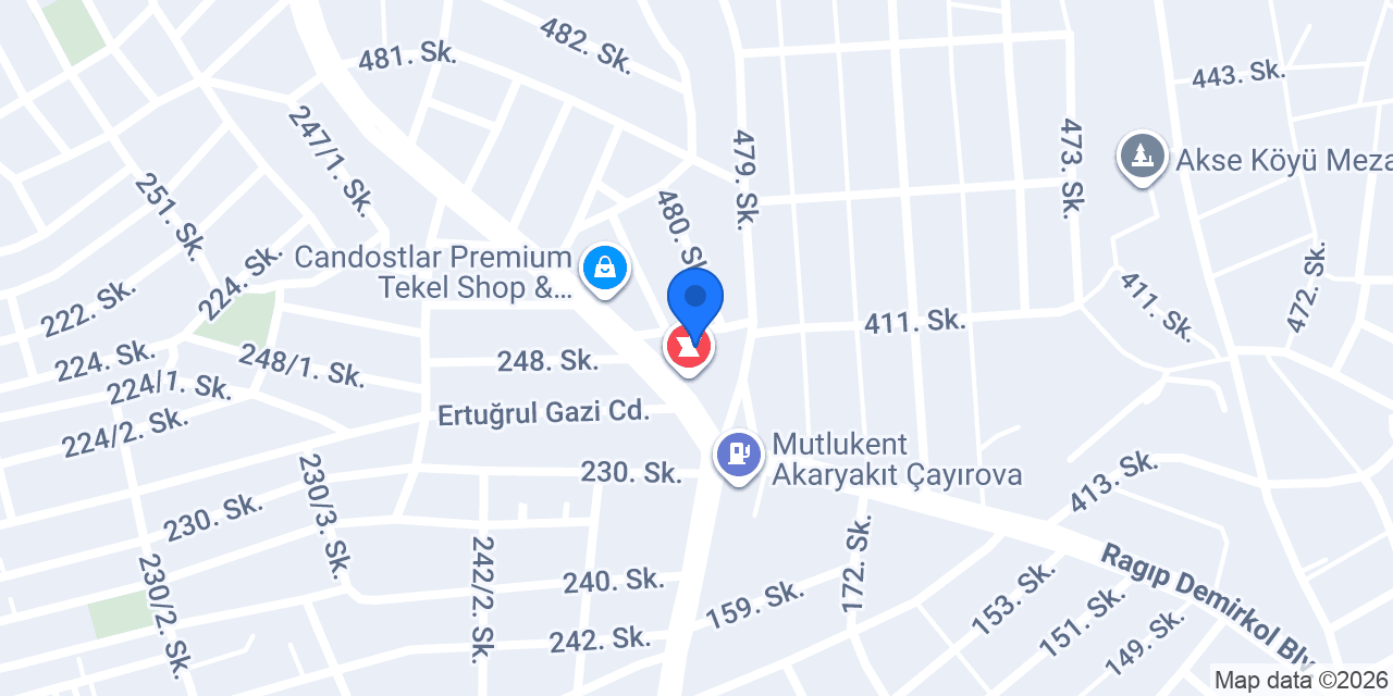 Yazzemin Ltd. Şti. konumu