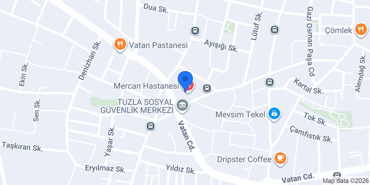 Op. Dr. Ruhat ÜNLÜ konumu