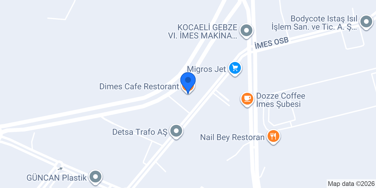 Dimes Cafe Restorant konumu