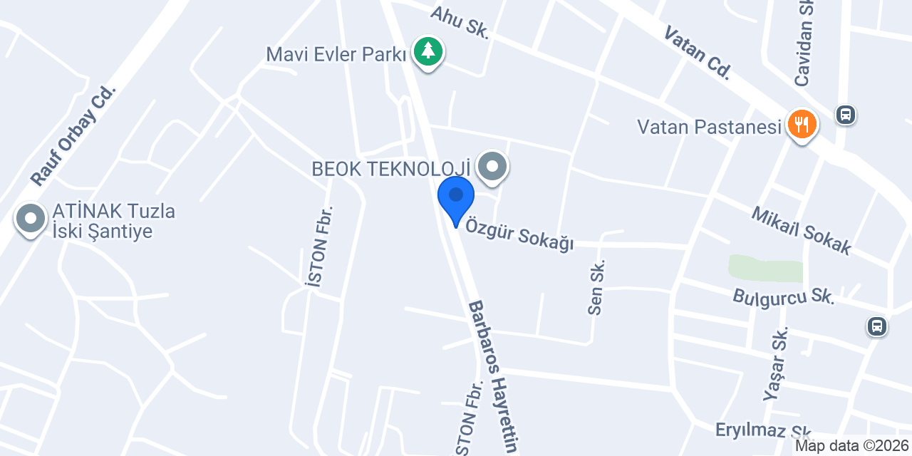 AHİ TEKNİK YAPI konumu