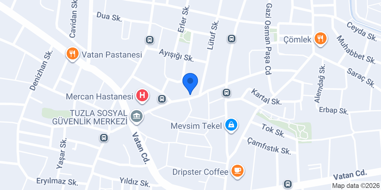 Erdal Tesisat konumu