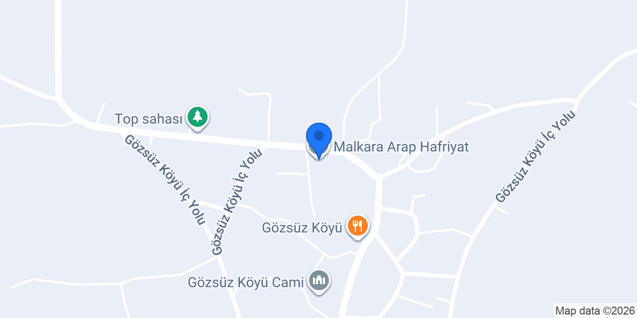 Malkara Arap Hafriyat konumu