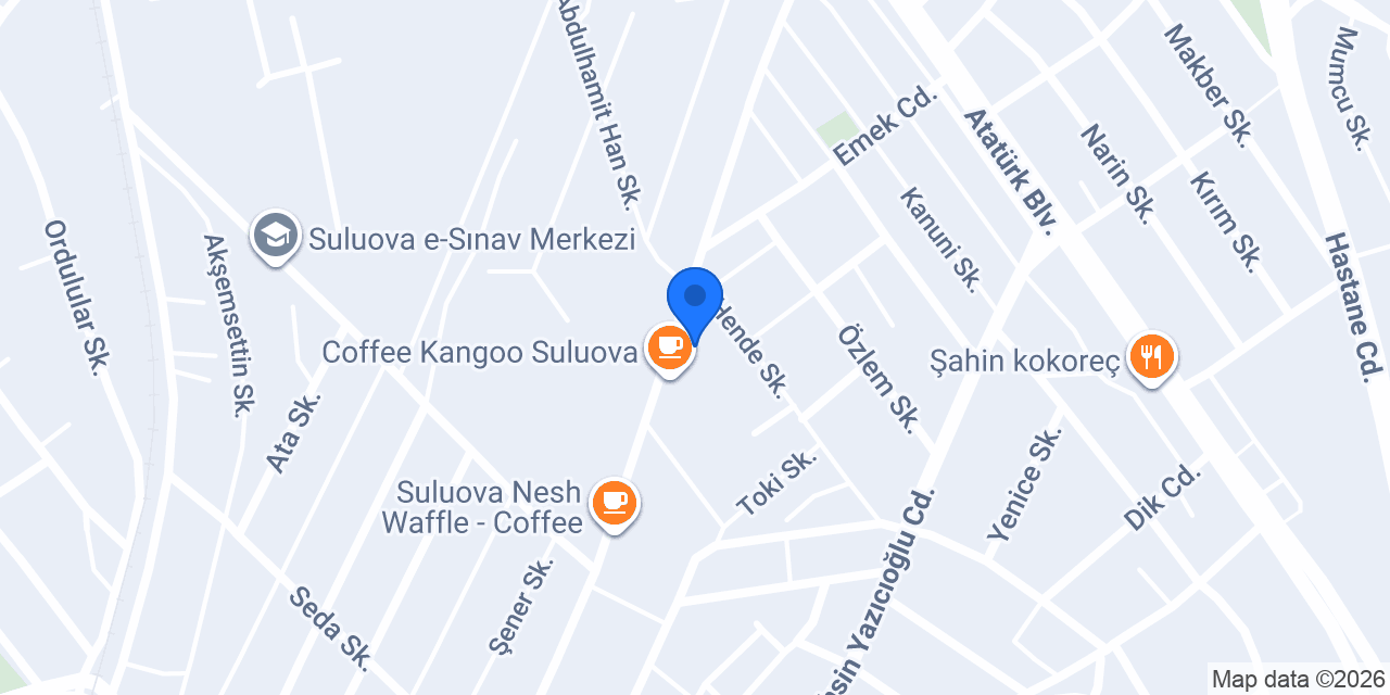 LUWAK COFFEE & HOOKAH konumu