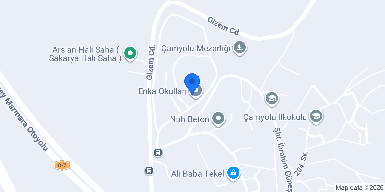 Enka Okulları konumu