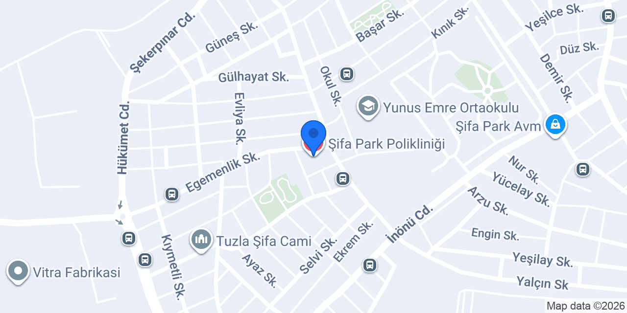 Şifa Park Polikliniği konumu