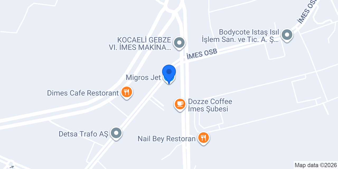 Migros Jet konumu