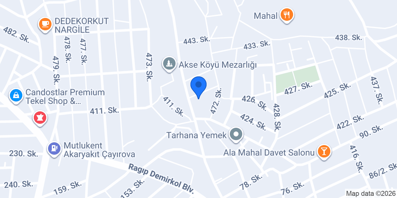 Beta Cnc San Tic Ltd Şti konumu
