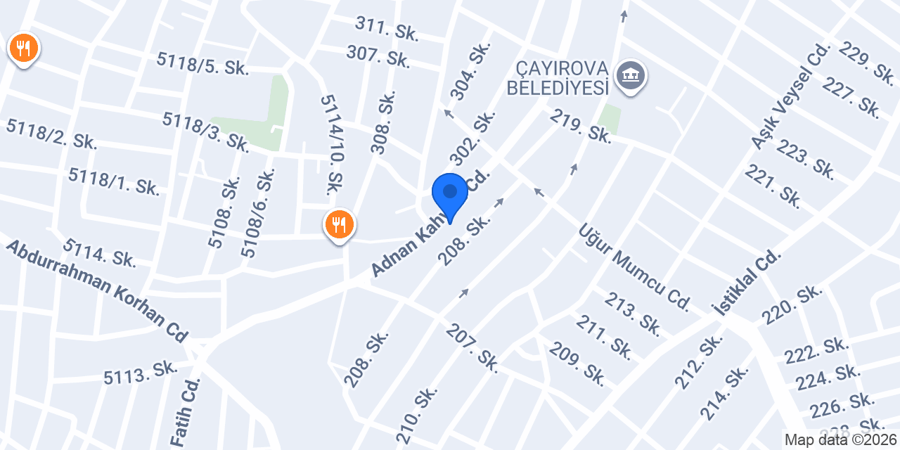 Cadde Stil Mobilya konumu