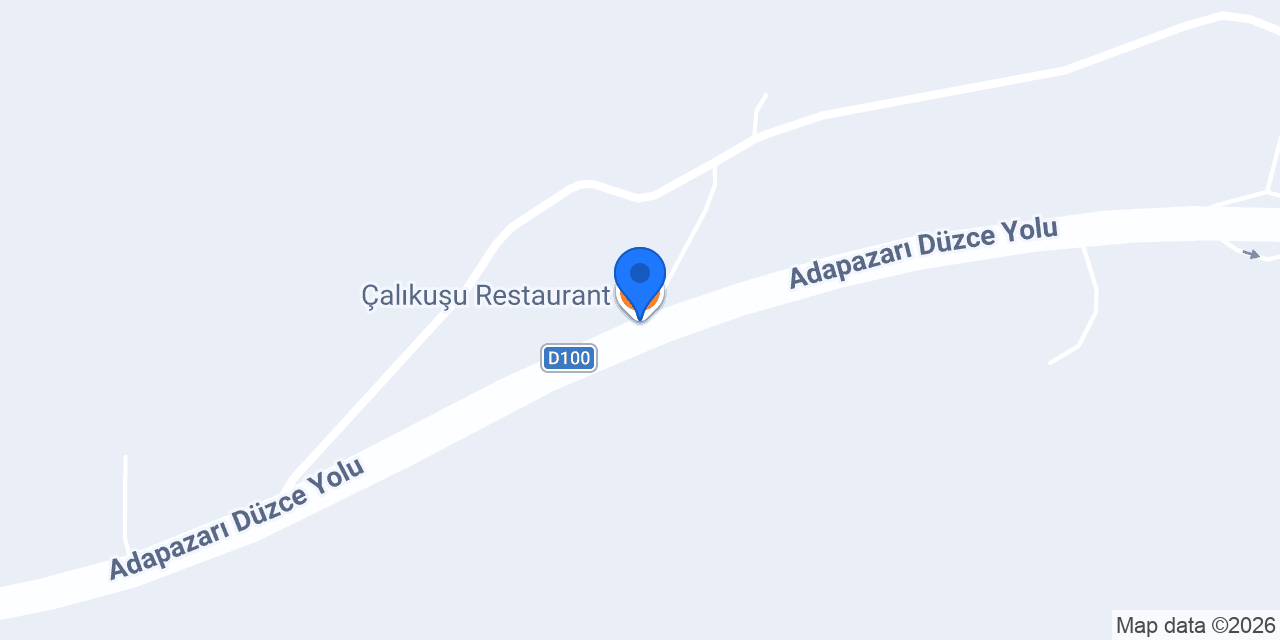 Çalıkuşu Restaurant konumu
