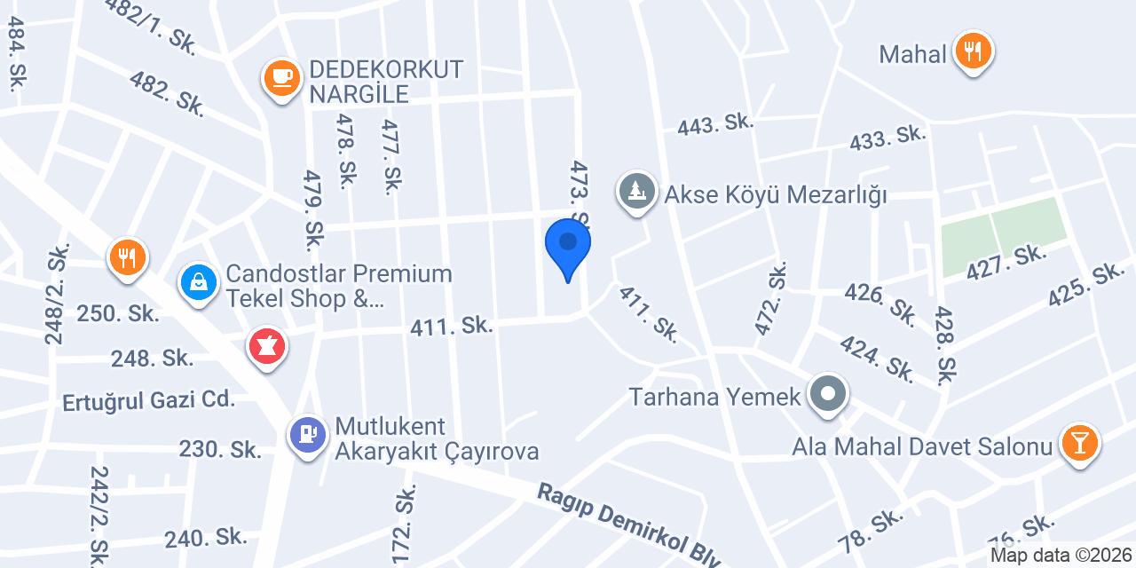 Çayırova Eğitim Sanat Derneği konumu