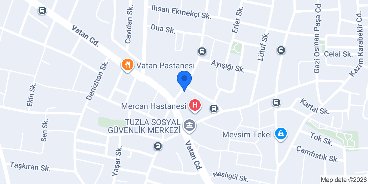Beyoğlu Profiterol Tuzla konumu