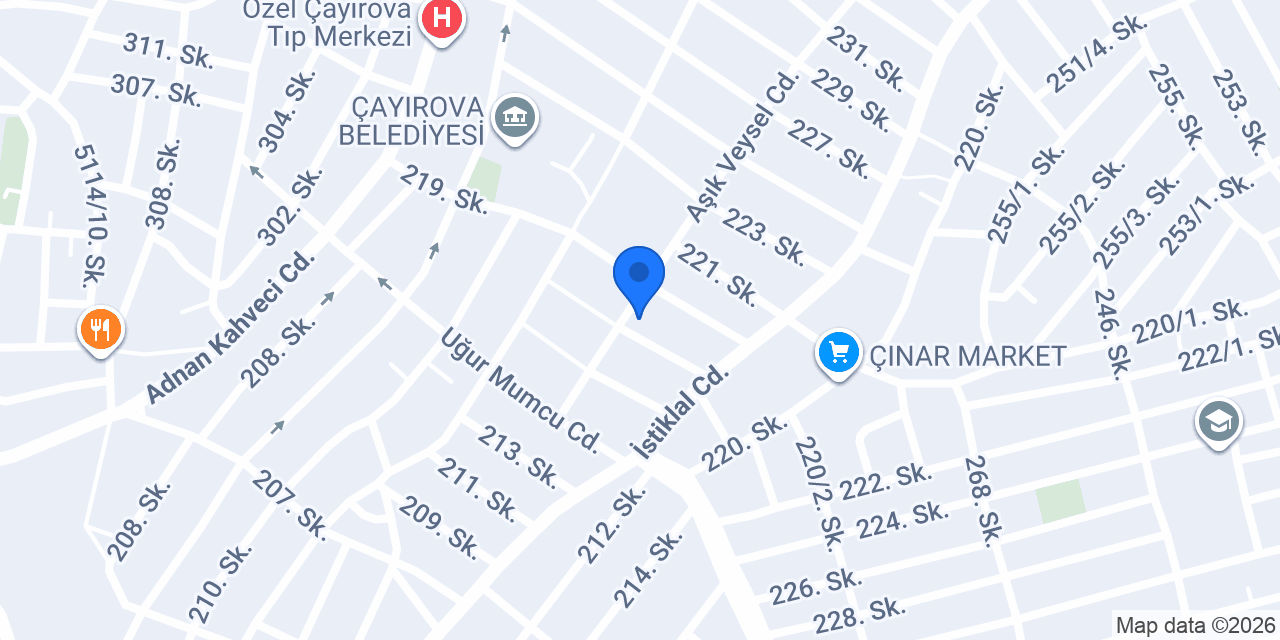 SİNEKLİK DÜNYAM konumu