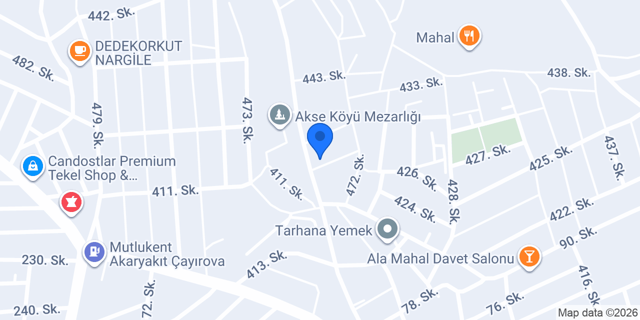 DEMİR X KASA konumu